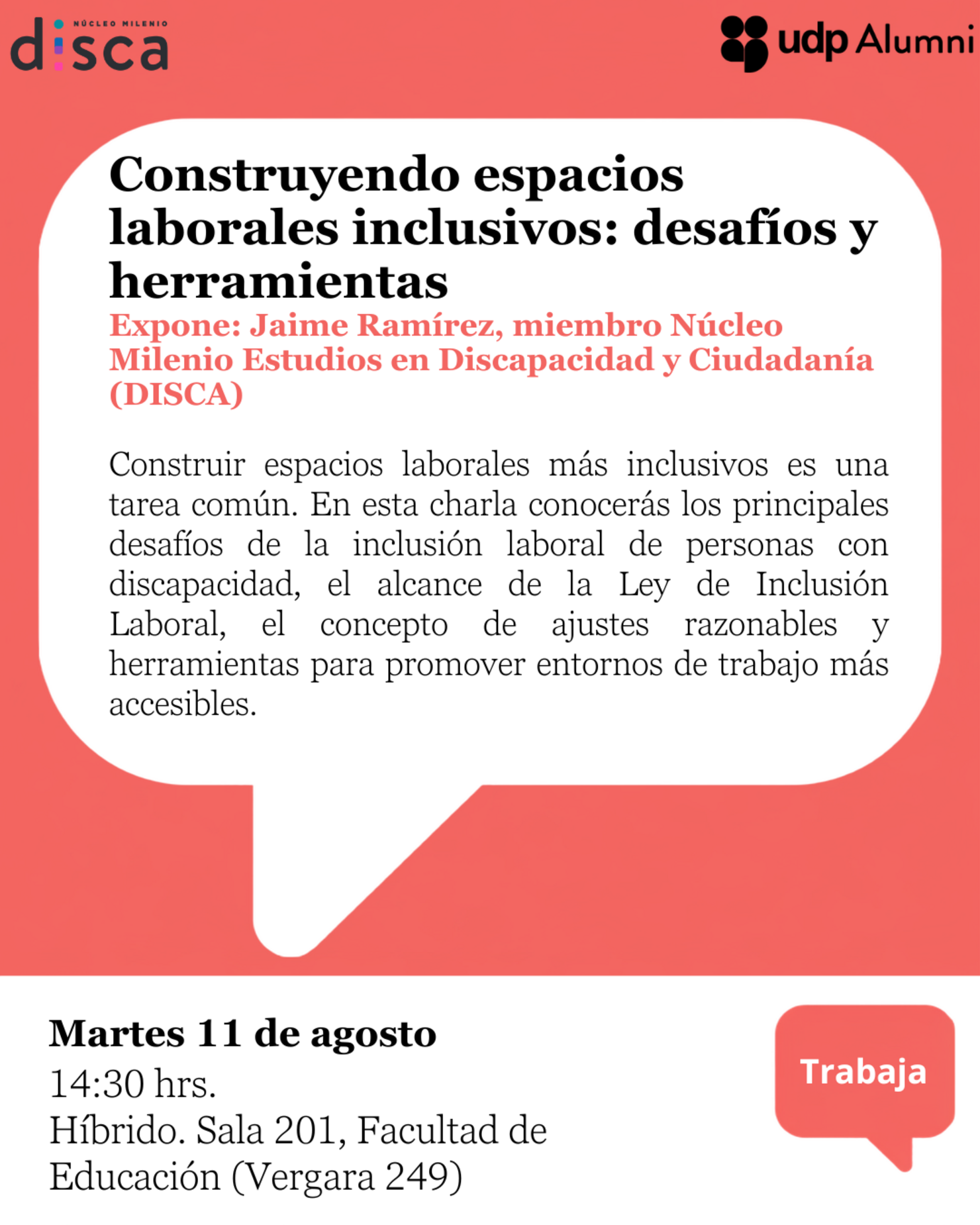 Construyendo espacios laborales inclusivos: desafíos y herramientas