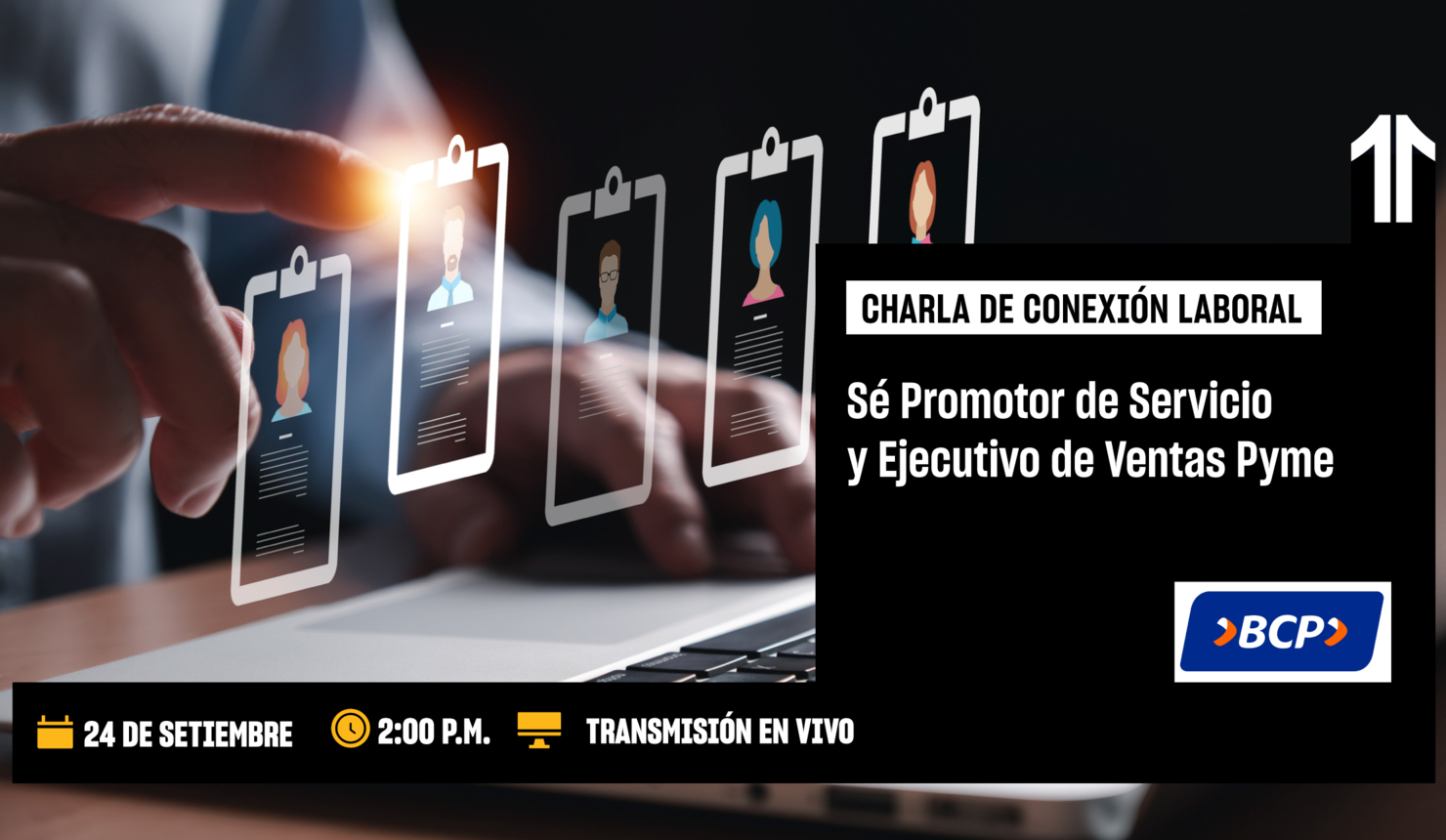 Sé Promotor de Servicio y Ejecutivo de Ventas Pyme