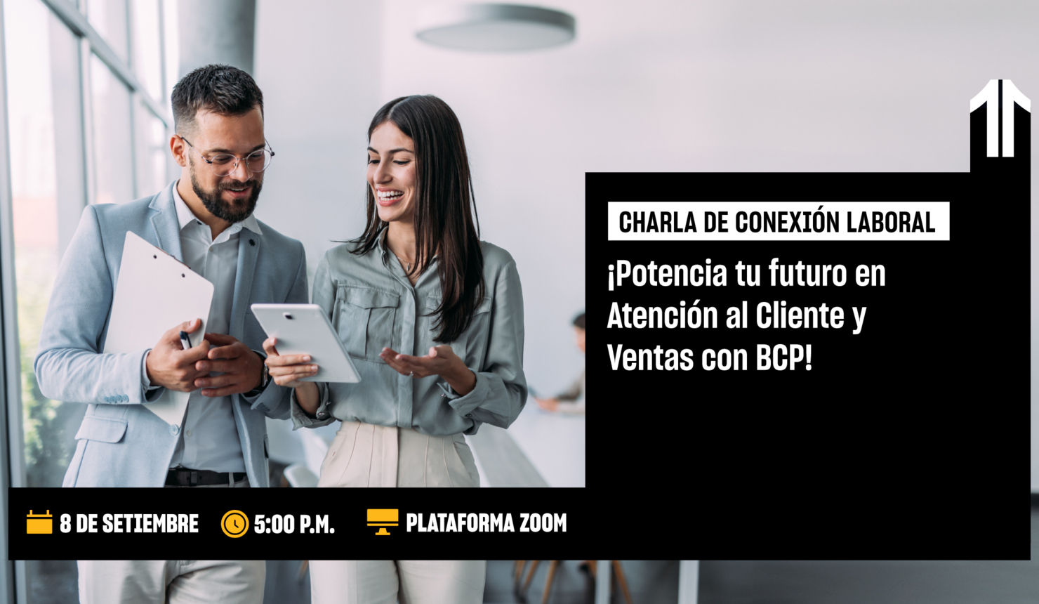 ¡Potencia tu futuro en  Atención al Cliente y Ventas con BCP!
