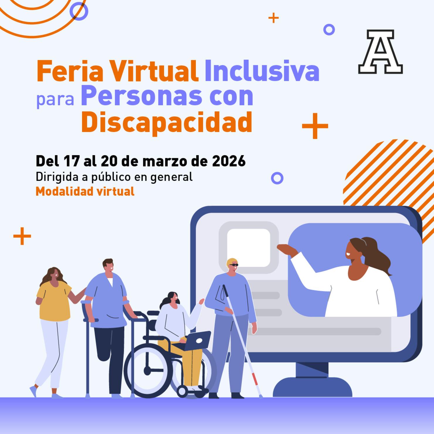Feria Virtual Inclusiva para Personas con Discapacidad