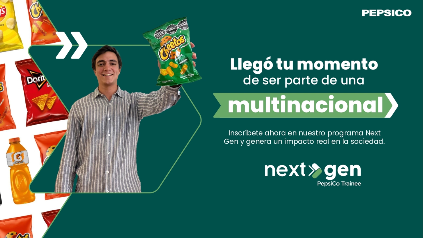 Convocatoria NextGen PepsiCo Trainee