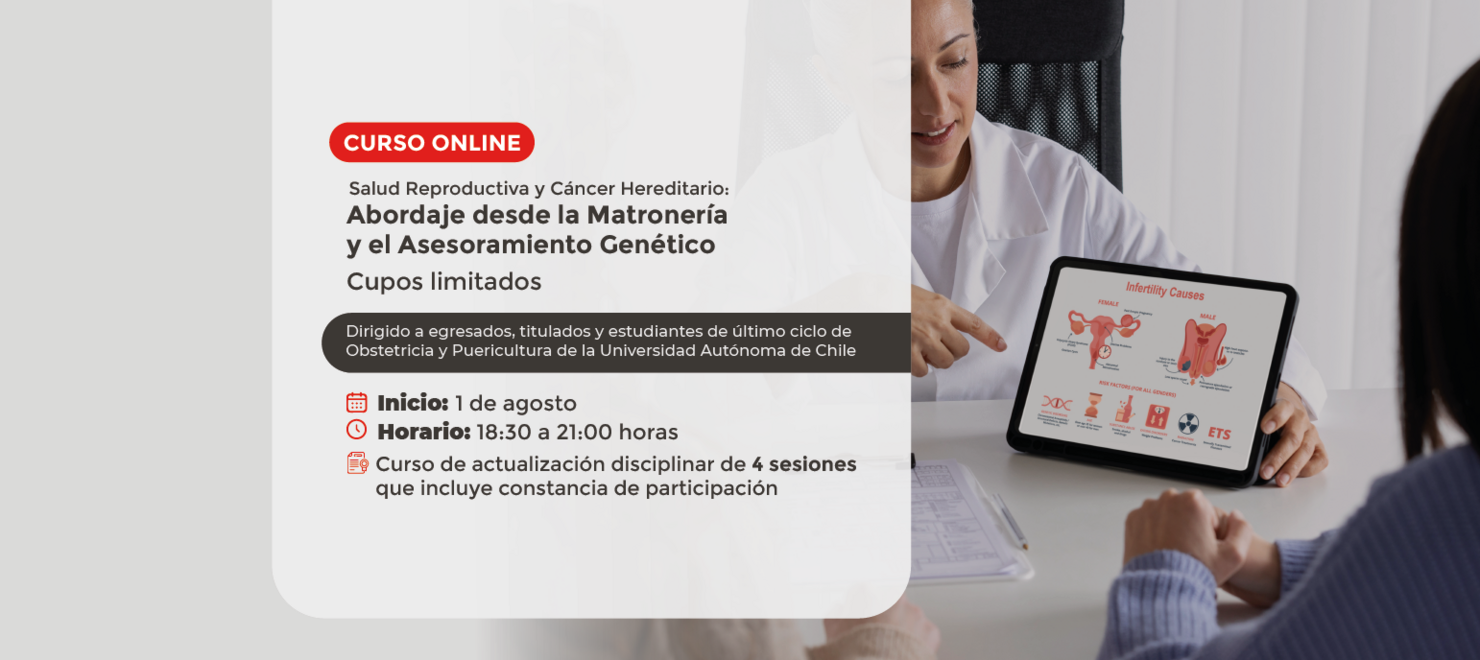 Salud Reproductiva y Cáncer Hereditario: Abordaje desde la Matronería y el Asesoramiento Genético