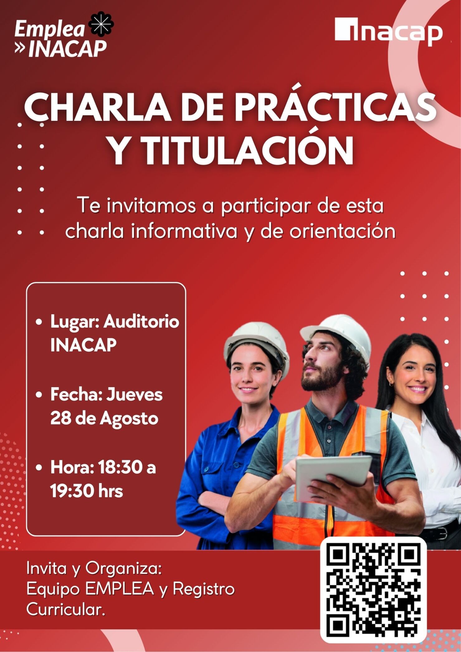 Charla Informativa Prácticas y Empleabilidad