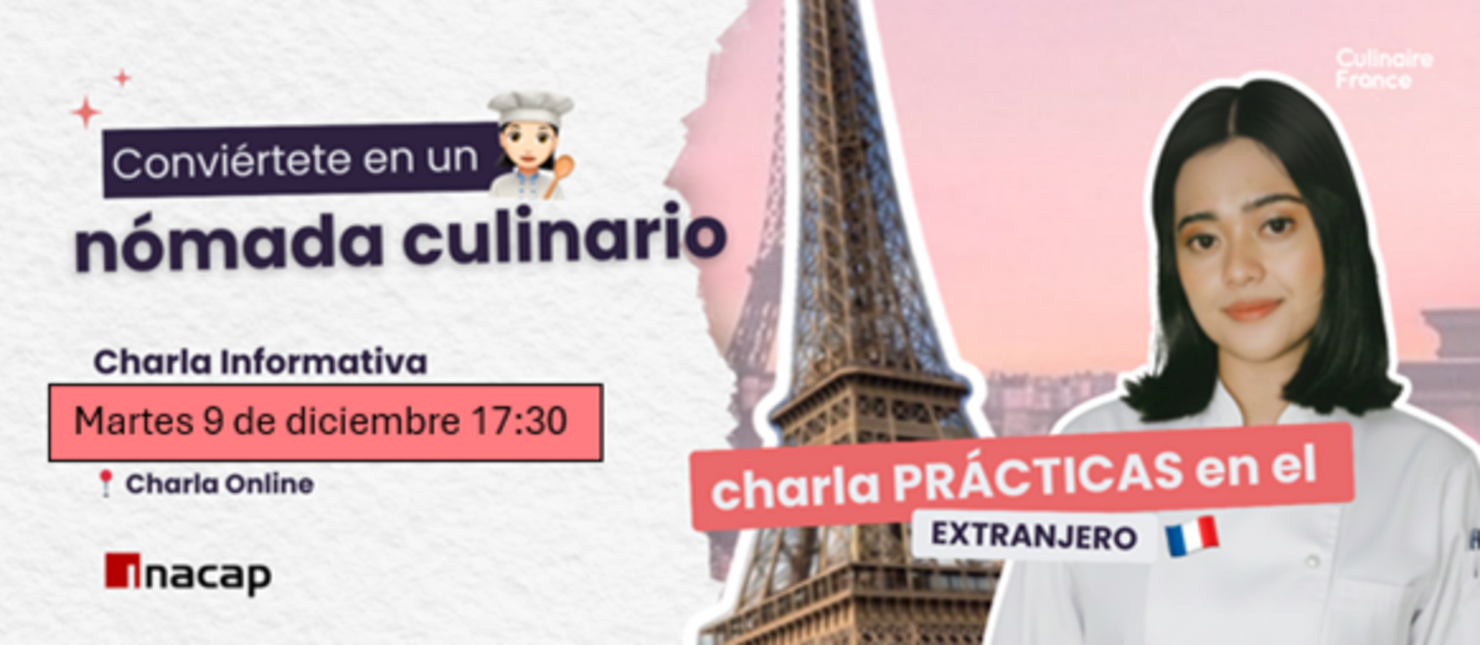 CHARLA DE PRÁCTICAS EN EL EXTRANJERO