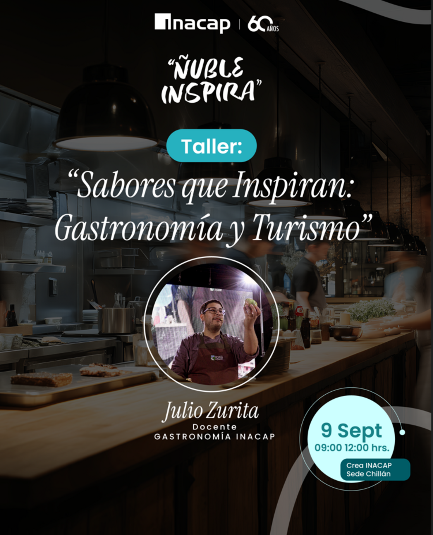 Taller "Sabores que Inspiran; Gastronomía y Turismo" 👩‍🍳🌱🍴🌎