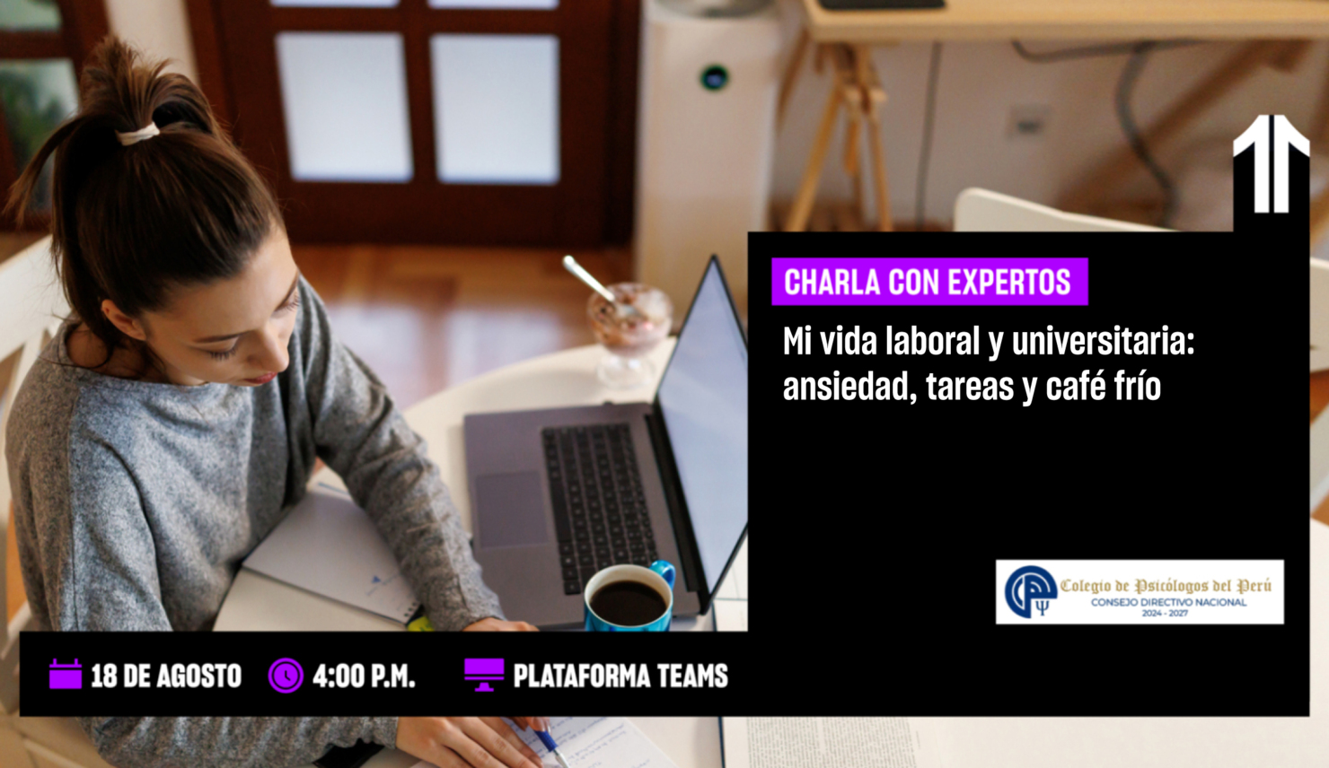 Mi vida laboral y universitaria: ansiedad, tareas y café frío