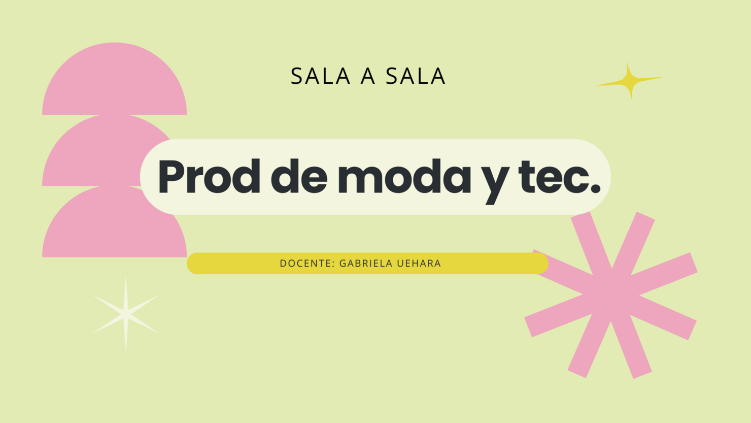 Sala a sala Prod de moda y tec.