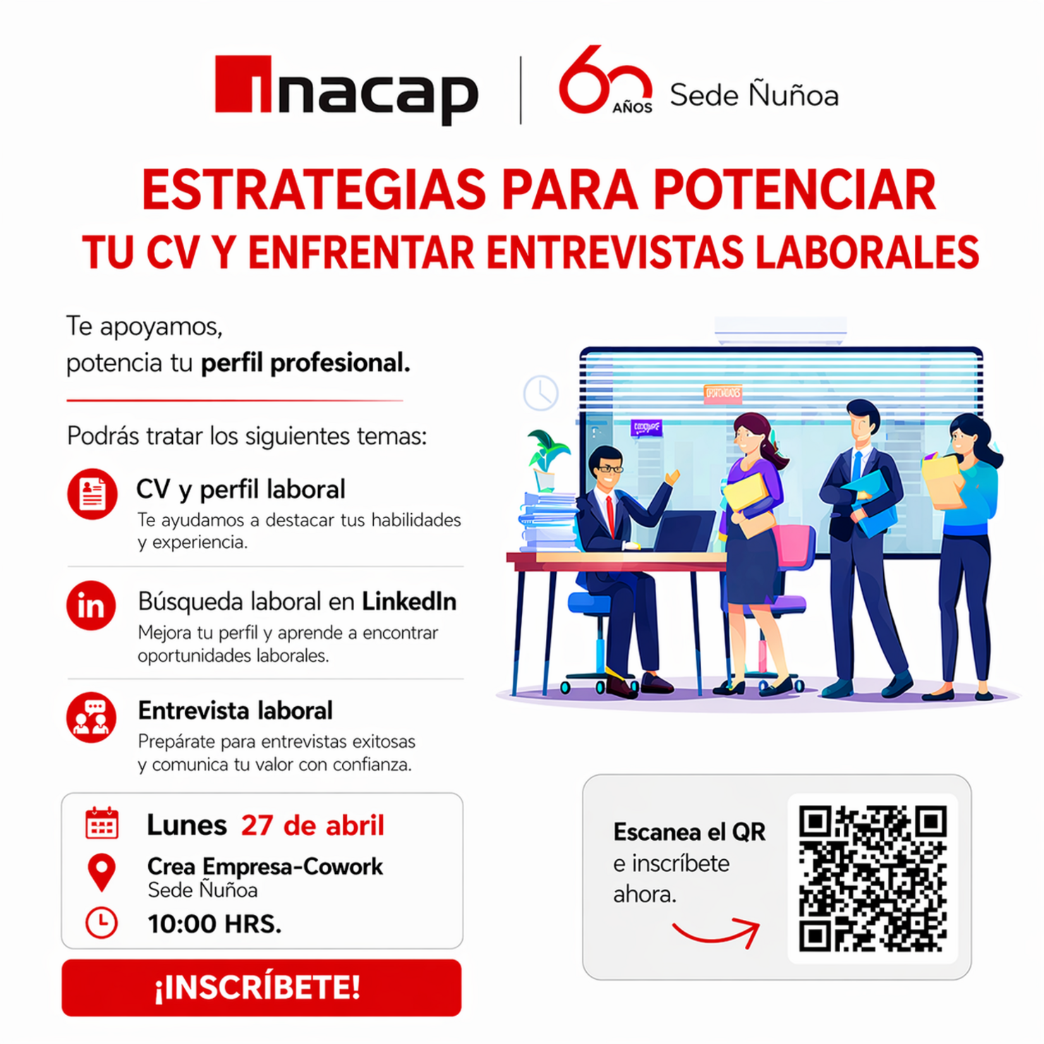 ESTRATEGIAS PARA POTENCIAR TU CV Y ENFRENTAR ENTREVISTAS LABORALES