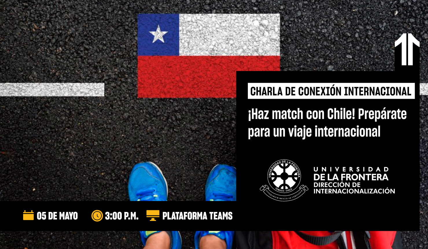 ¡Haz match con Chile! Prepárate para un viaje internacional