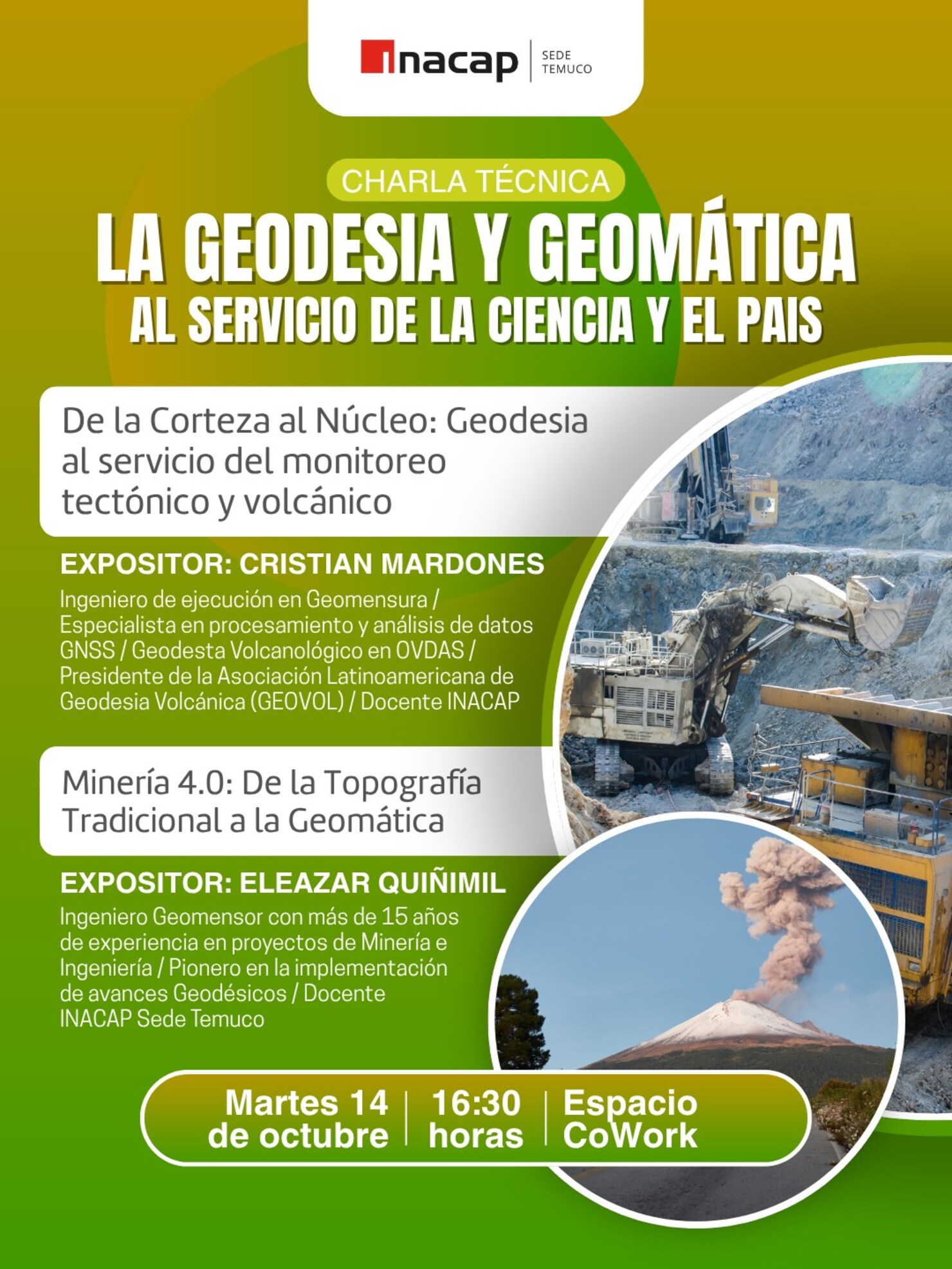 LA GEODESIA Y GEOMÁTICA AL SERVICIO DE LA CIENCIA Y EL PAÍS