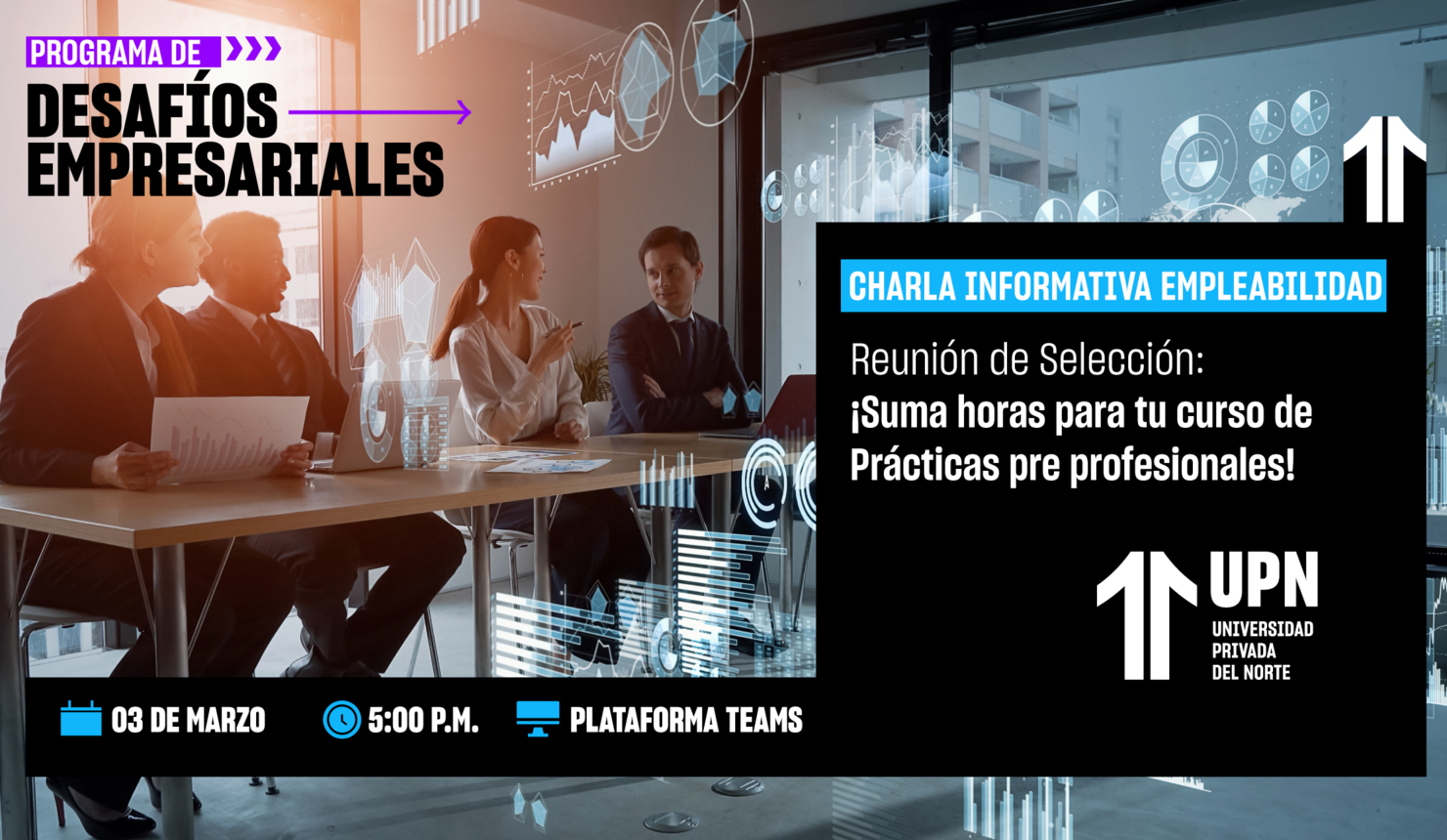 Reunión de Selección: ¡Suma horas para tu curso de Prácticas pre profesionales!