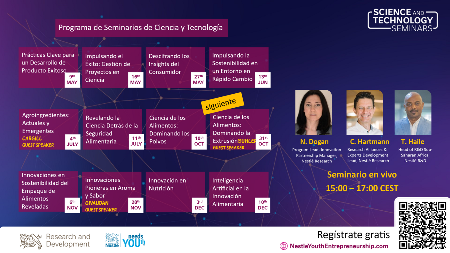 Programa de Seminarios de Ciencia y Tecnología de Nestlé I&D
