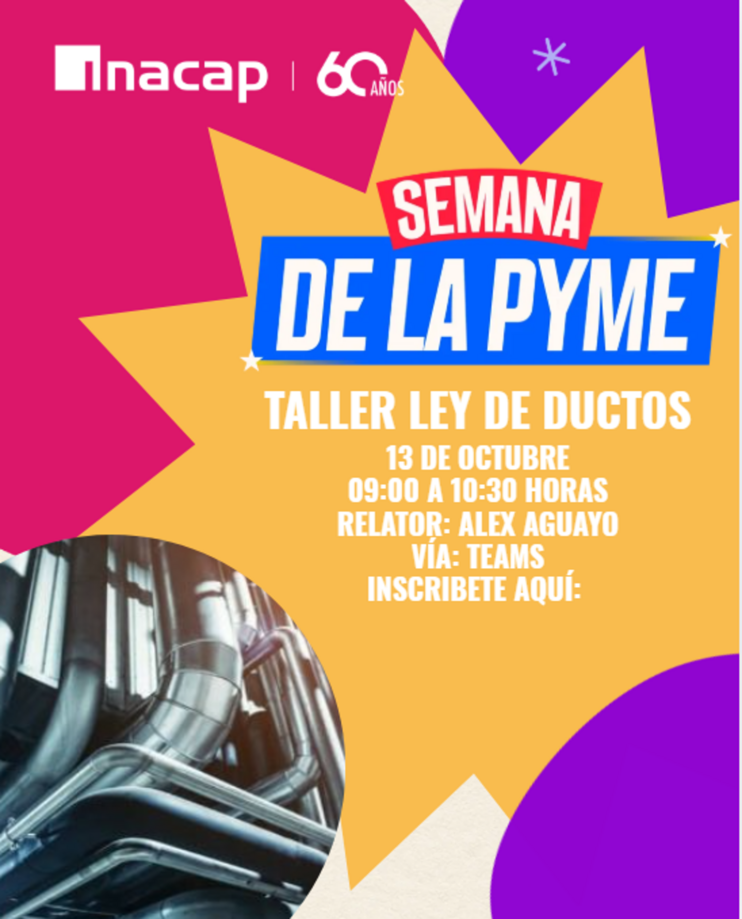 TALLER LEY DE DUCTOS
