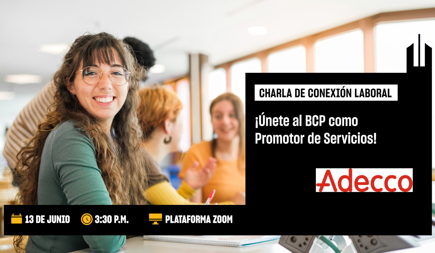 ¡Únete al BCP como Promotor de Servicios!
