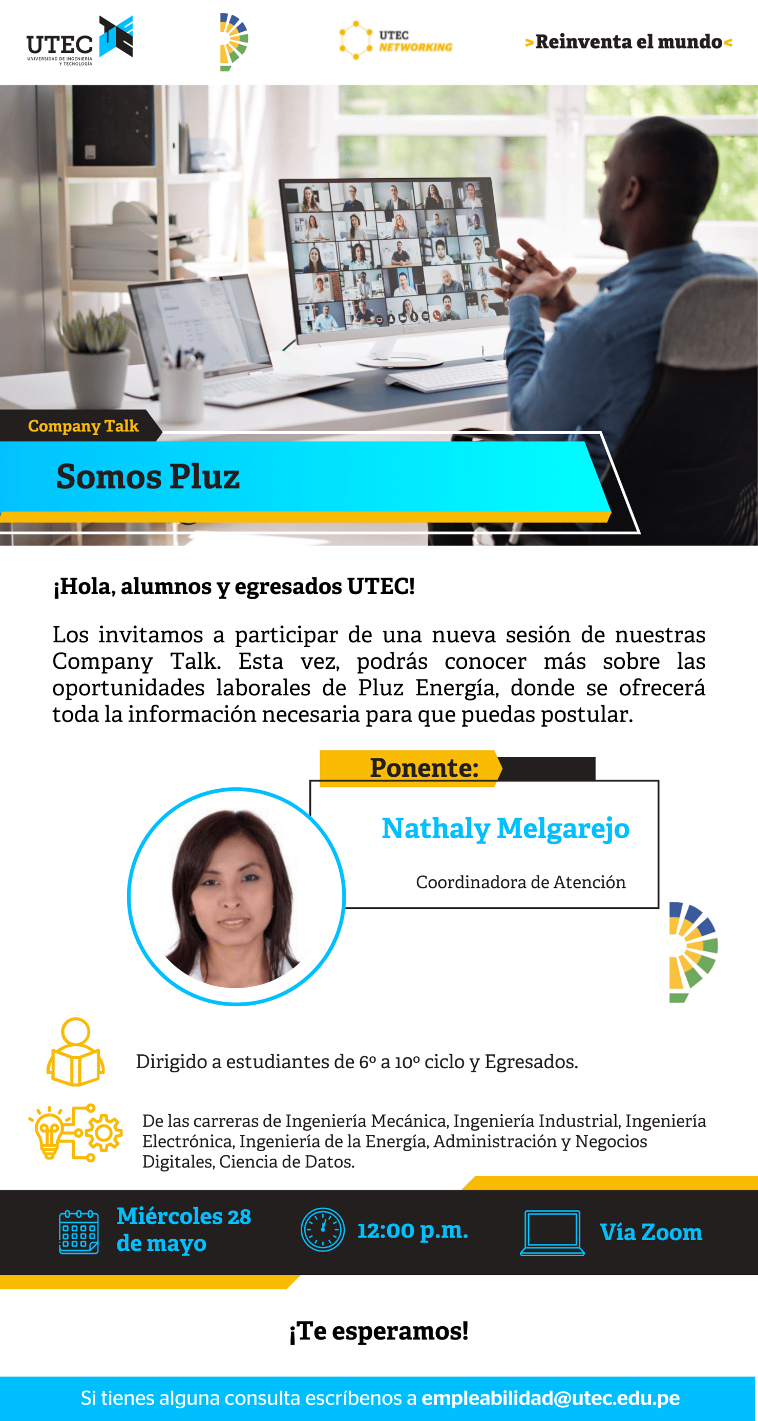 [ PLUZ ENERGIA- Somos Pluz ] Miércoles 28/05 a las 12:00 pm