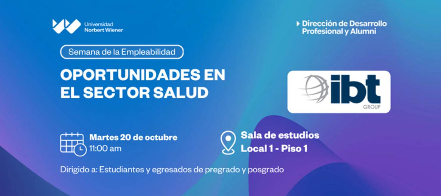 Semana de Empleabilidad |  Charla IBT Group