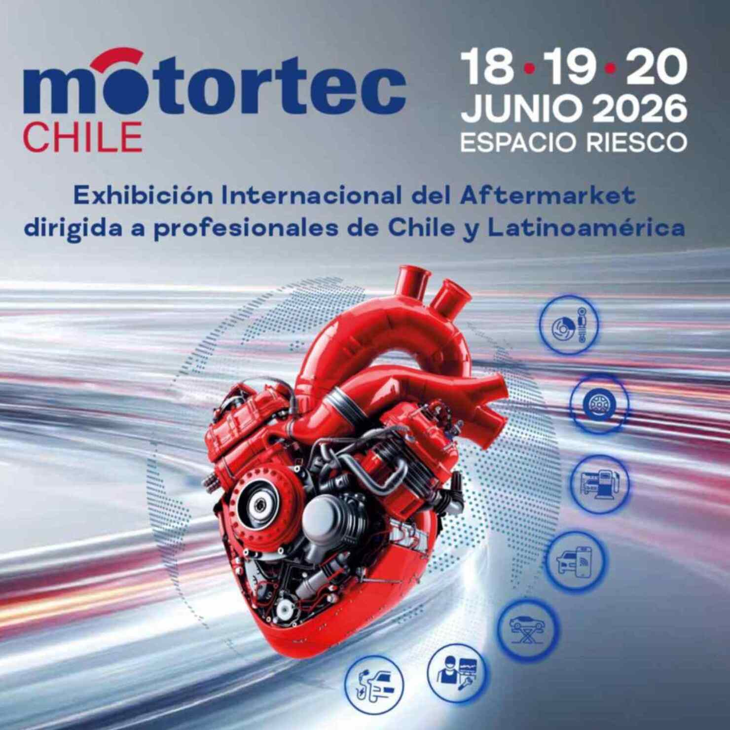 🚗🔧 ¡Vive la experiencia Motortec Chile 2026! 🔧🚗
