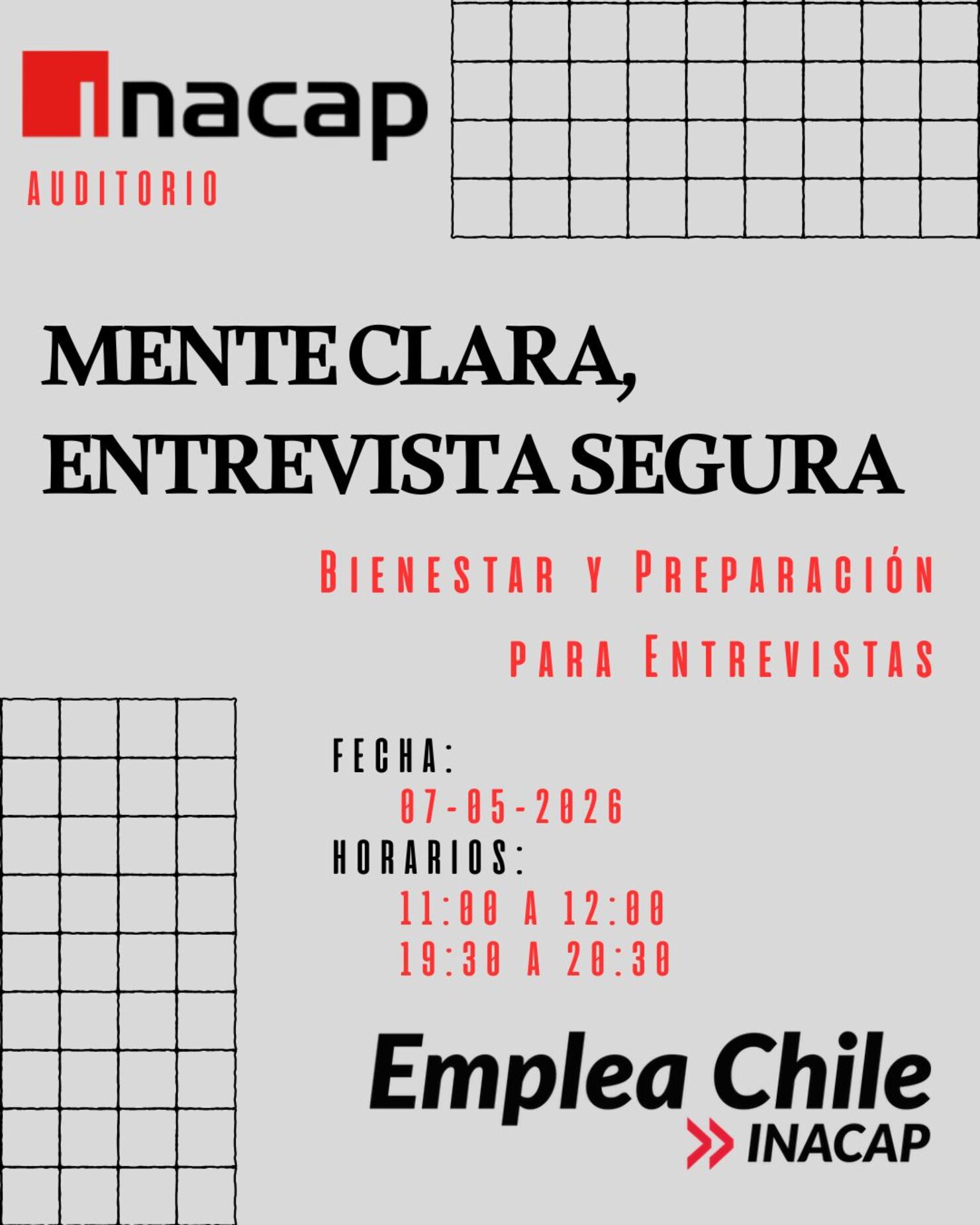 Mente Clara, Entrevista Segura