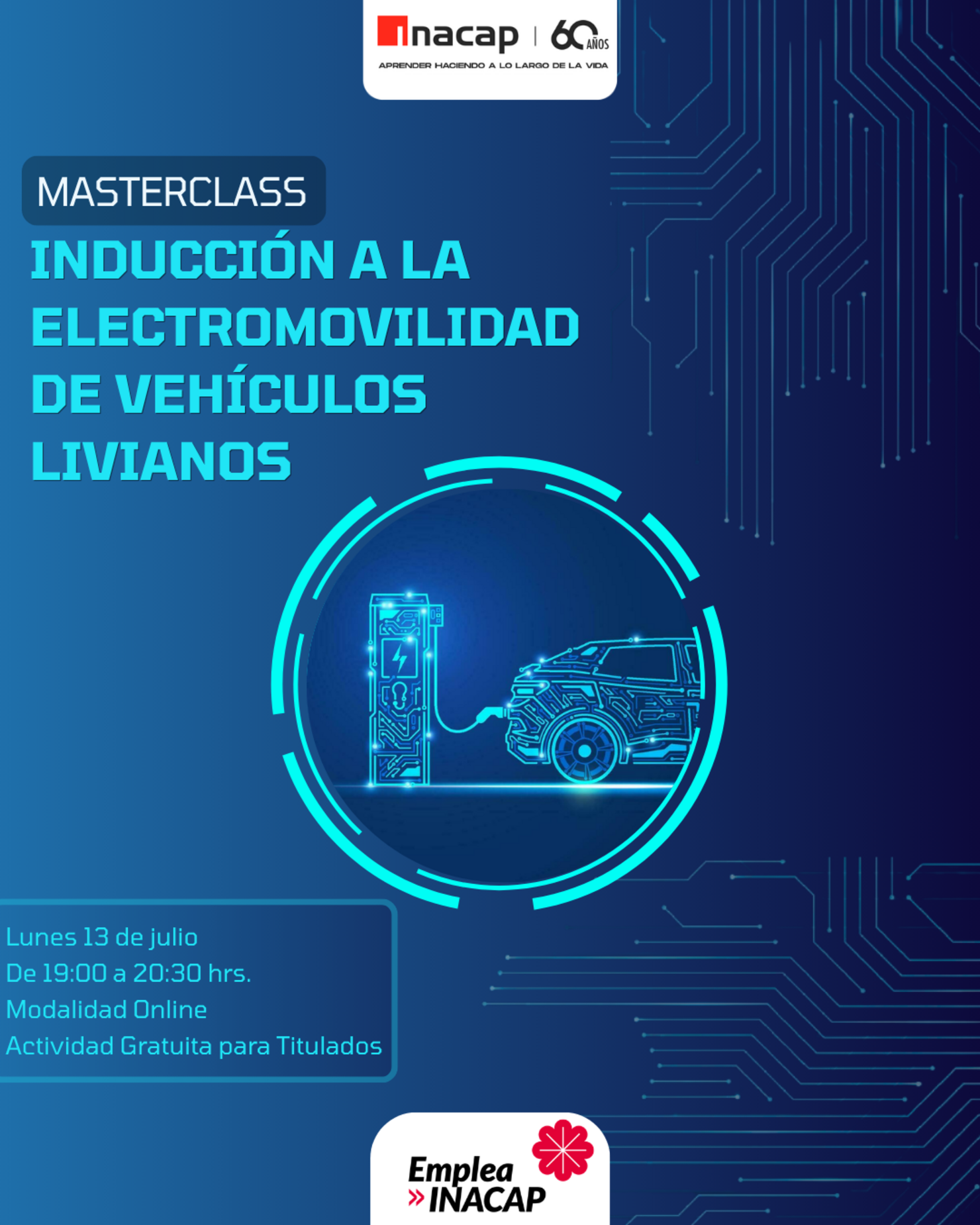 MASTERCLASS ELECTROMOVILIDAD DE VEHÍCULOS LIVIANOS