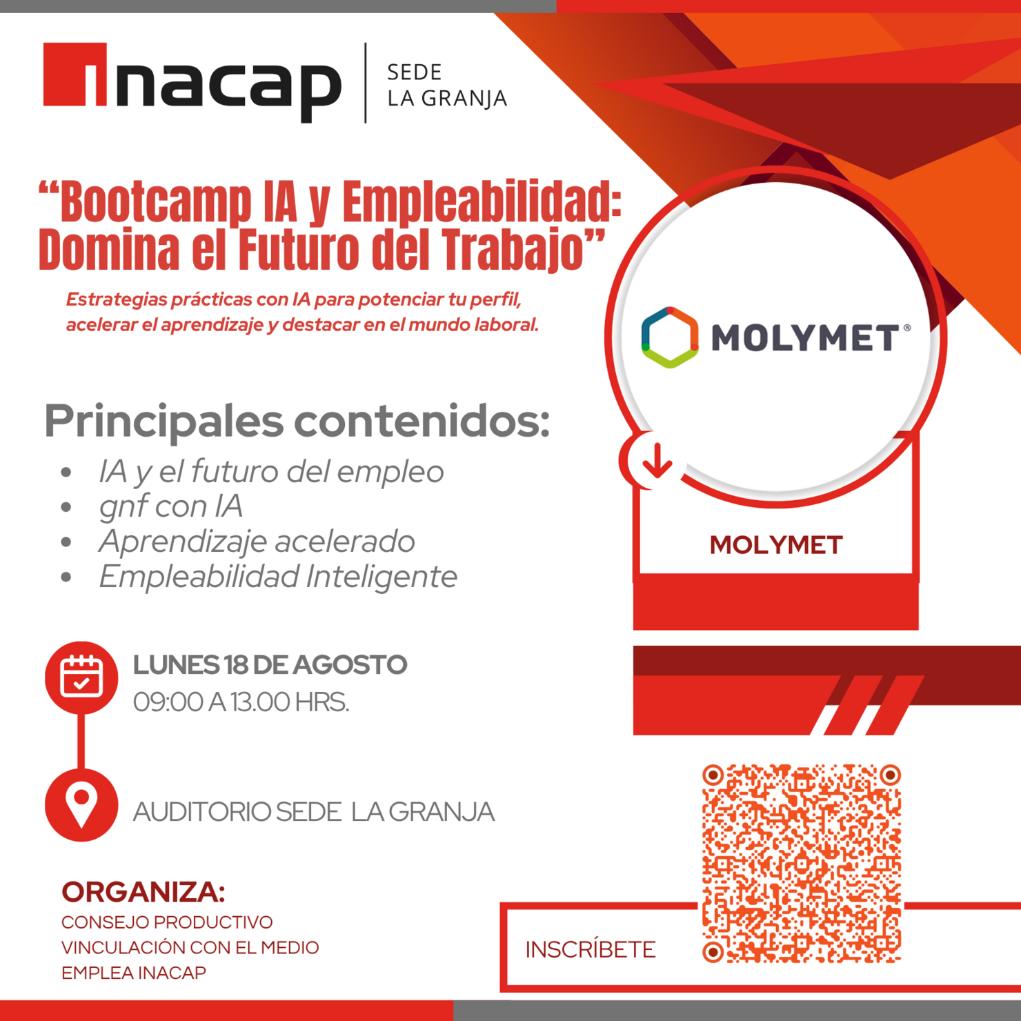 Bootcamp: Potencia tu empleabilidad y desarrolla tus habilidades de liderazgo para dar los primeros pasos con confianza en el mundo profesional.