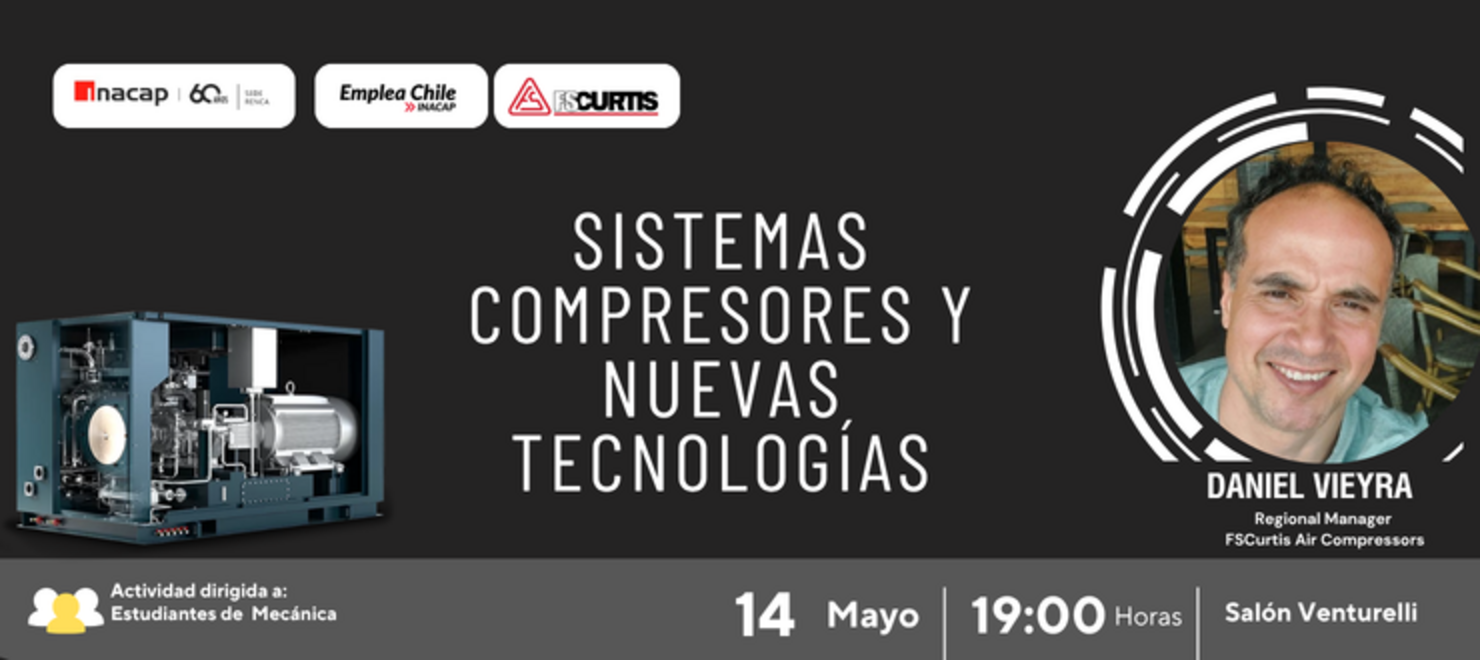 Charla: Sistemas Compresores y Nuevas Tecnologías en la Industria