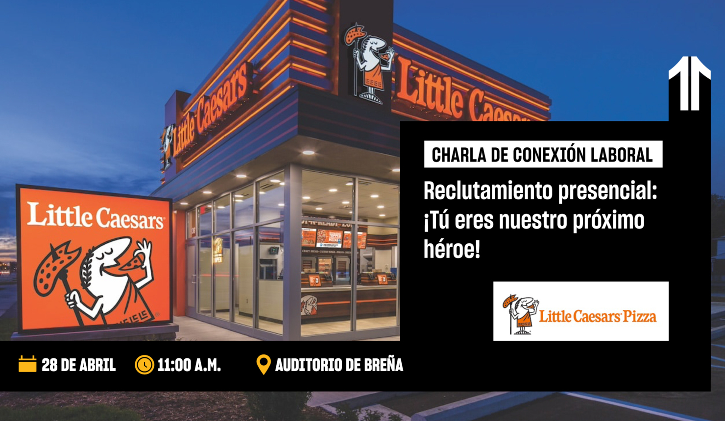 Reclutamiento presencial:  ¡Tú eres nuestro próximo  héroe!