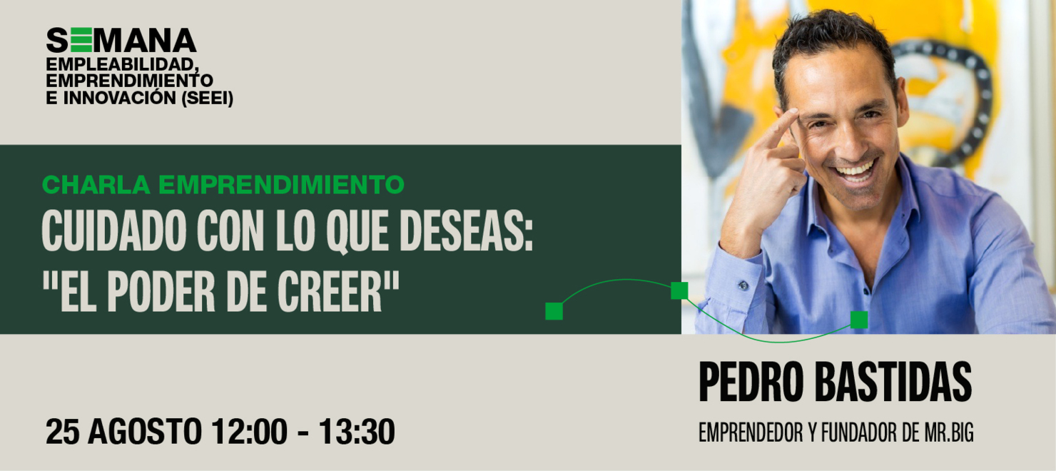 Charla: Cuidado con lo que deseas:  "El poder de creer"