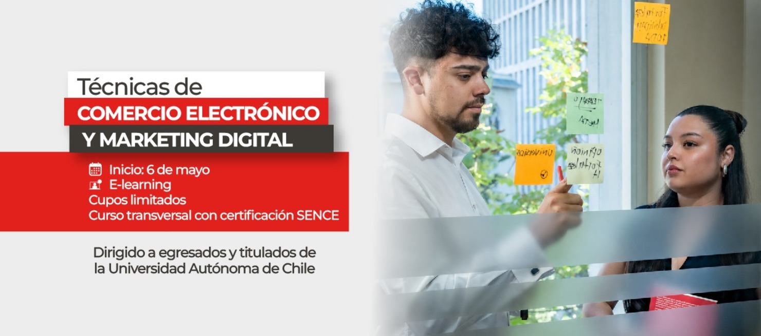 Curso Técnicas de comercio electrónico y marketing digital