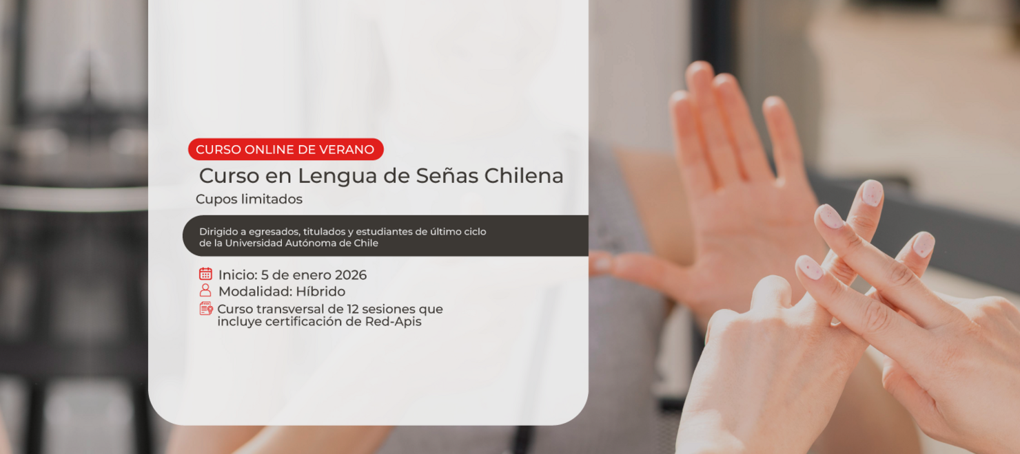 Lengua de Señas Chilena, Nivel A1, introductorio