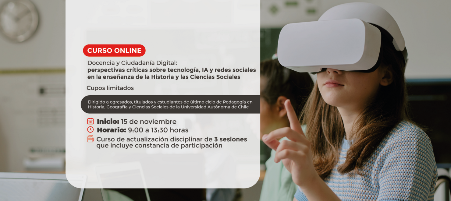 Docencia y Ciudadanía Digital: perspectivas críticas sobre tecnología, IA y redes sociales en la enseñanza de la Historia y las Ciencias Sociales