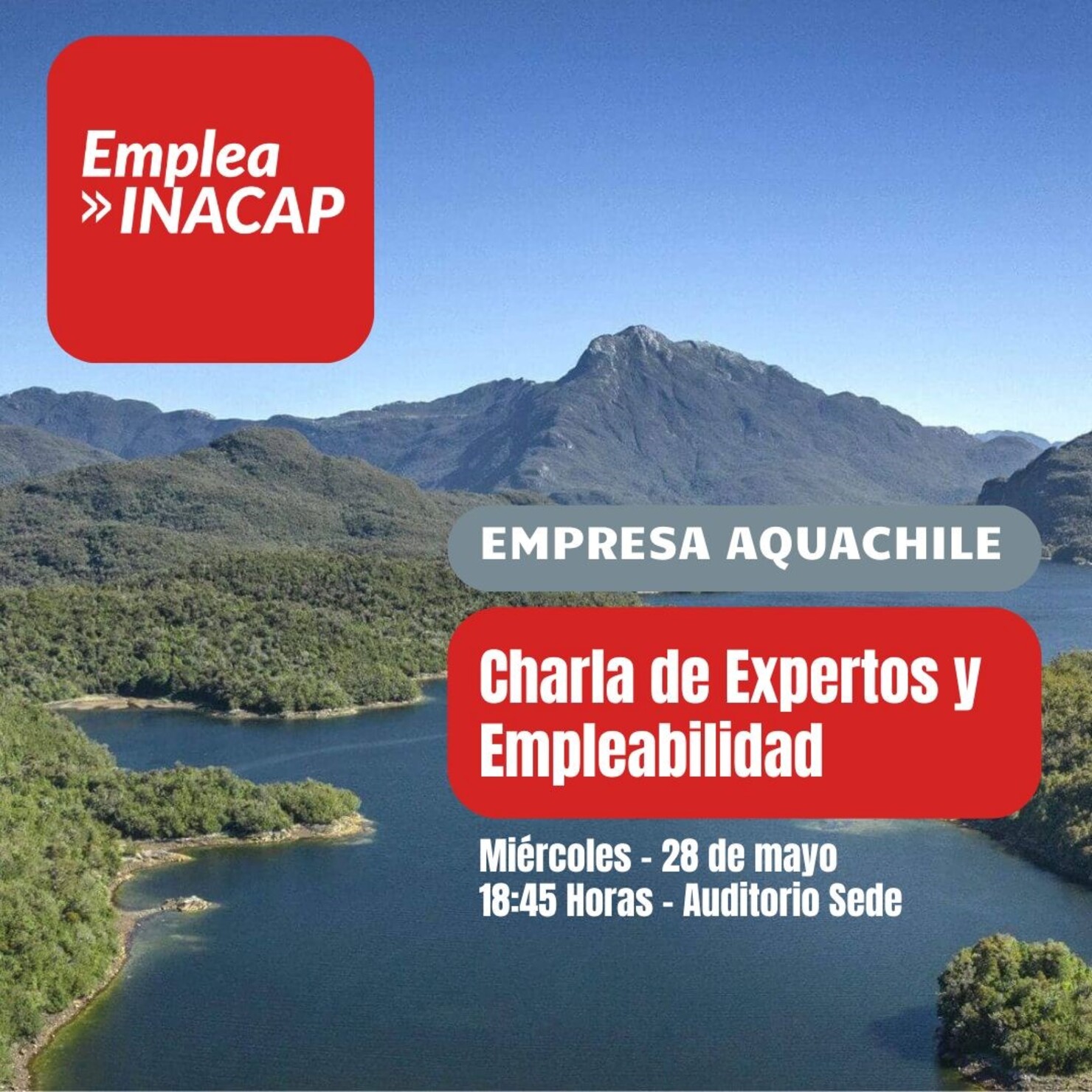 Charla de expertos y empleabilidad Aquachile