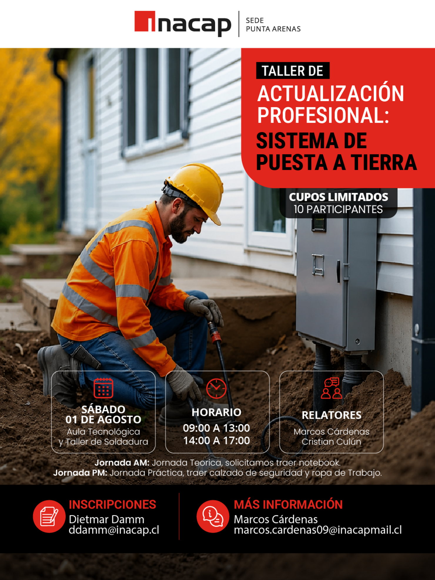 Montaje de Sistemas de Puesta a Tierra (SPT)
