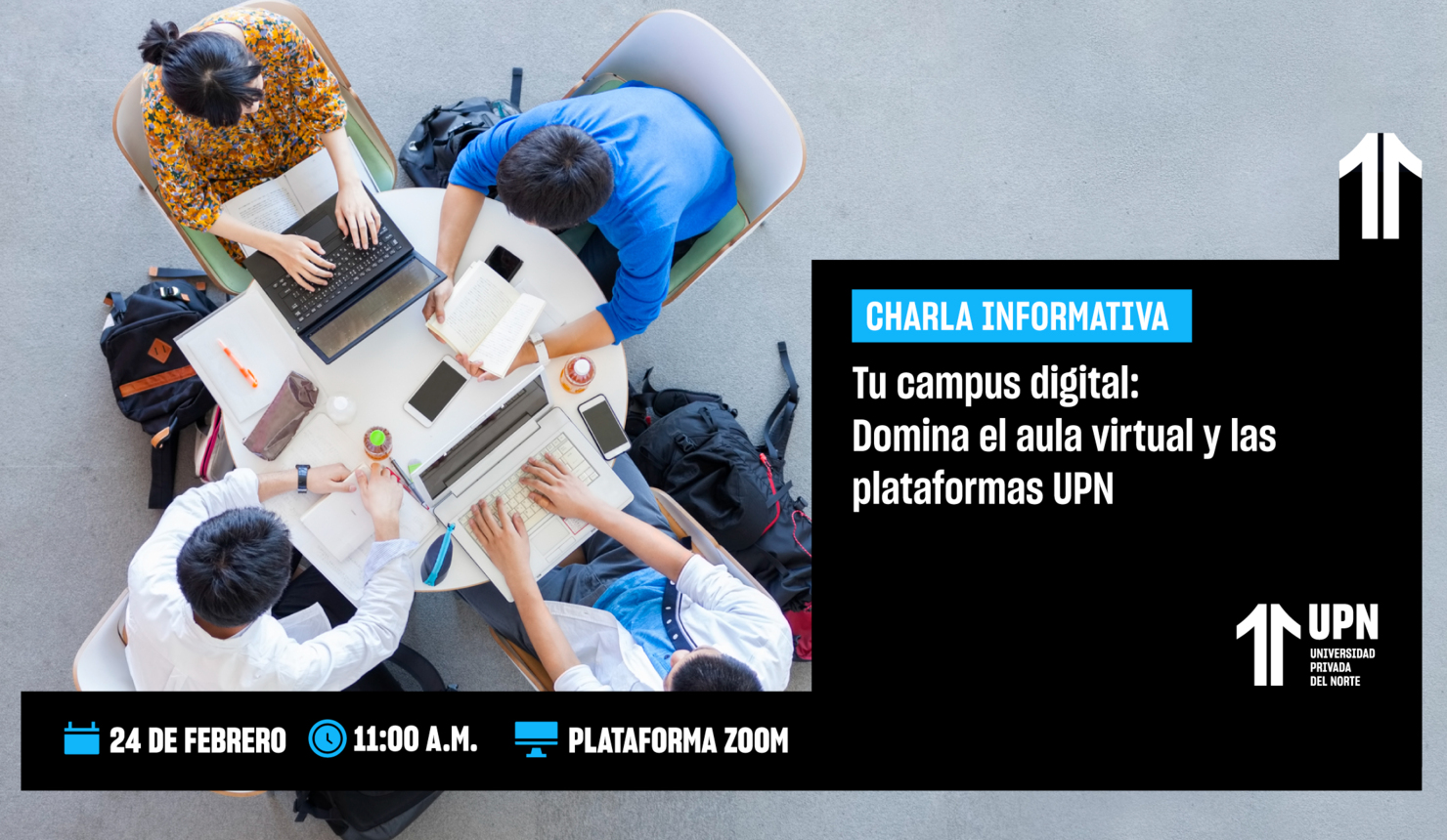 Tu campus digital: domina el aula virtual y las plataformas UPN