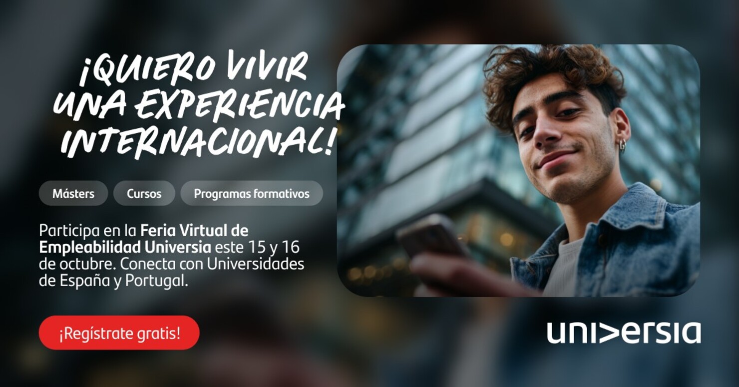 ¡Trabaja en España o Portugal! Feria Virtual de Empleabilidad Universia