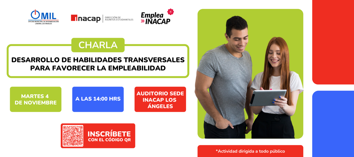 Charla:  "Desarrollo de habilidades transversales para favorecer la empleabilidad"