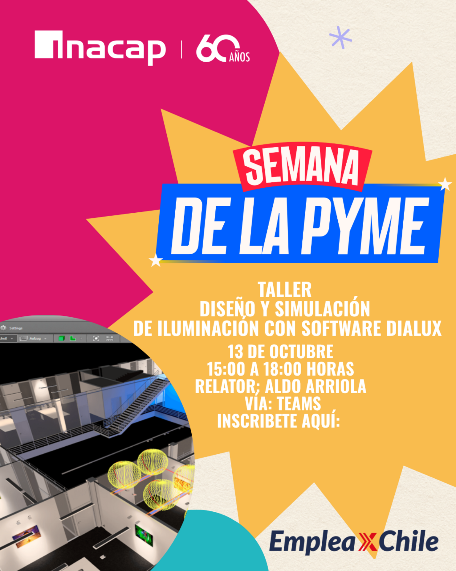 Taller Diseño y Simulación de Iluminación con Software DIALux