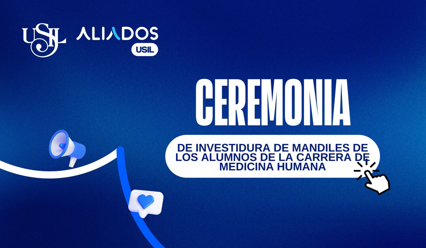 Ceremonia de Investidura de Mandiles de los alumnos de la Carrera de Medicina Humana
