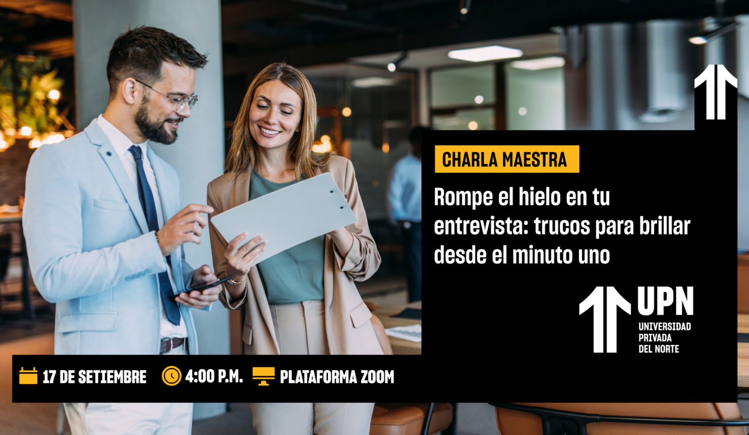 Rompe el hielo en tu entrevista: trucos para brillar desde el minuto uno