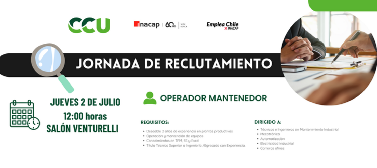 Jornada de Reclutamiento Empleo CCU