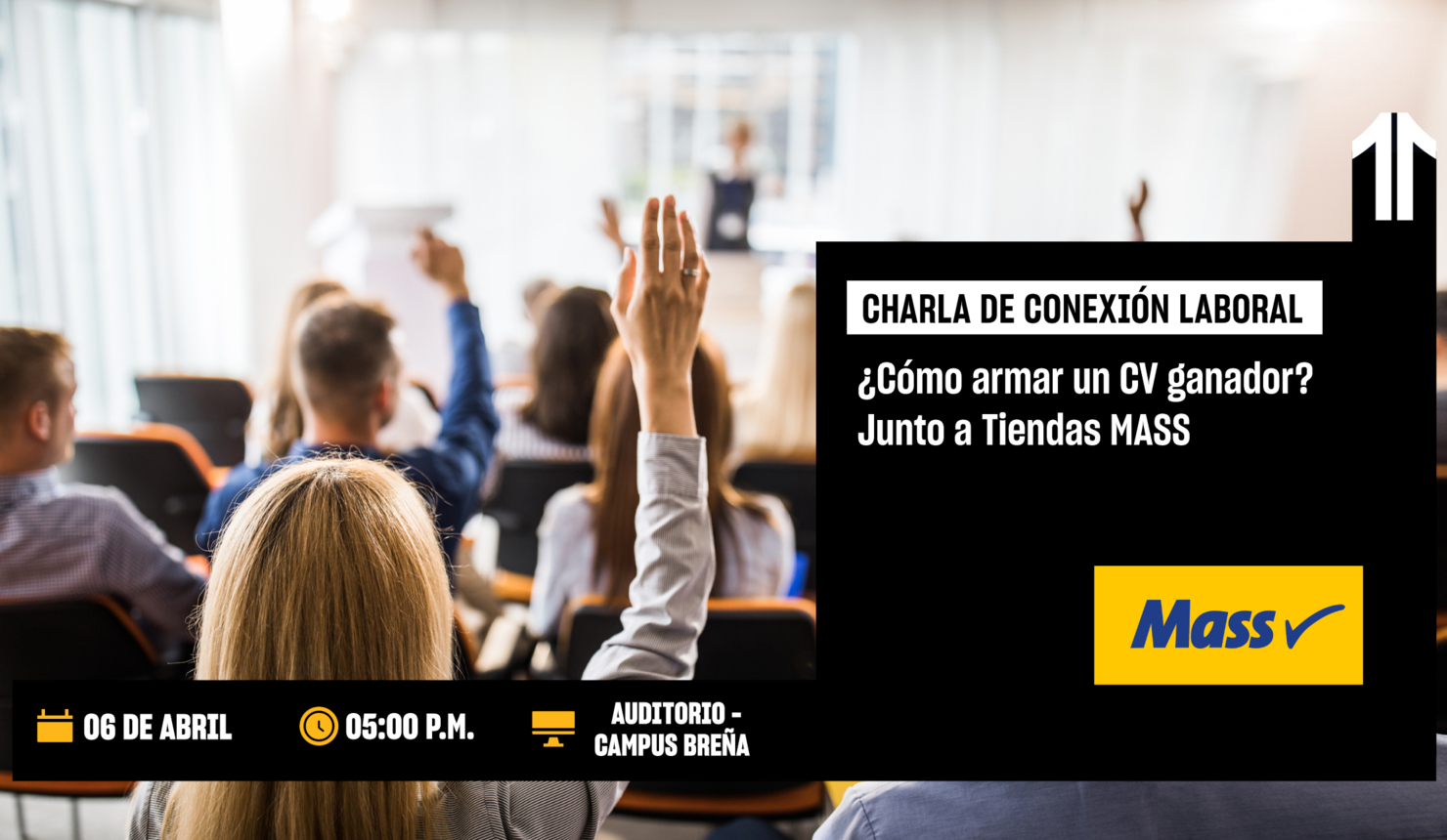 ¿Cómo armar un CV ganador? Junto a Tiendas MASS