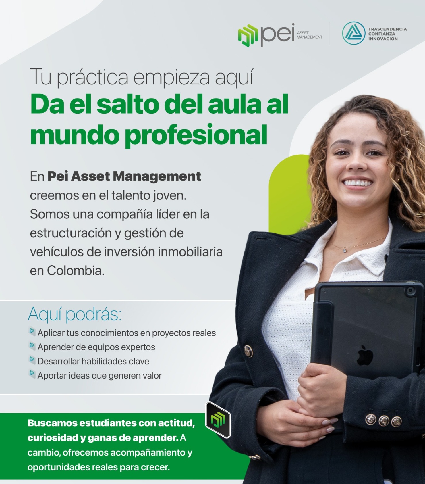 Charla de Prácticas con PEI Asset Management