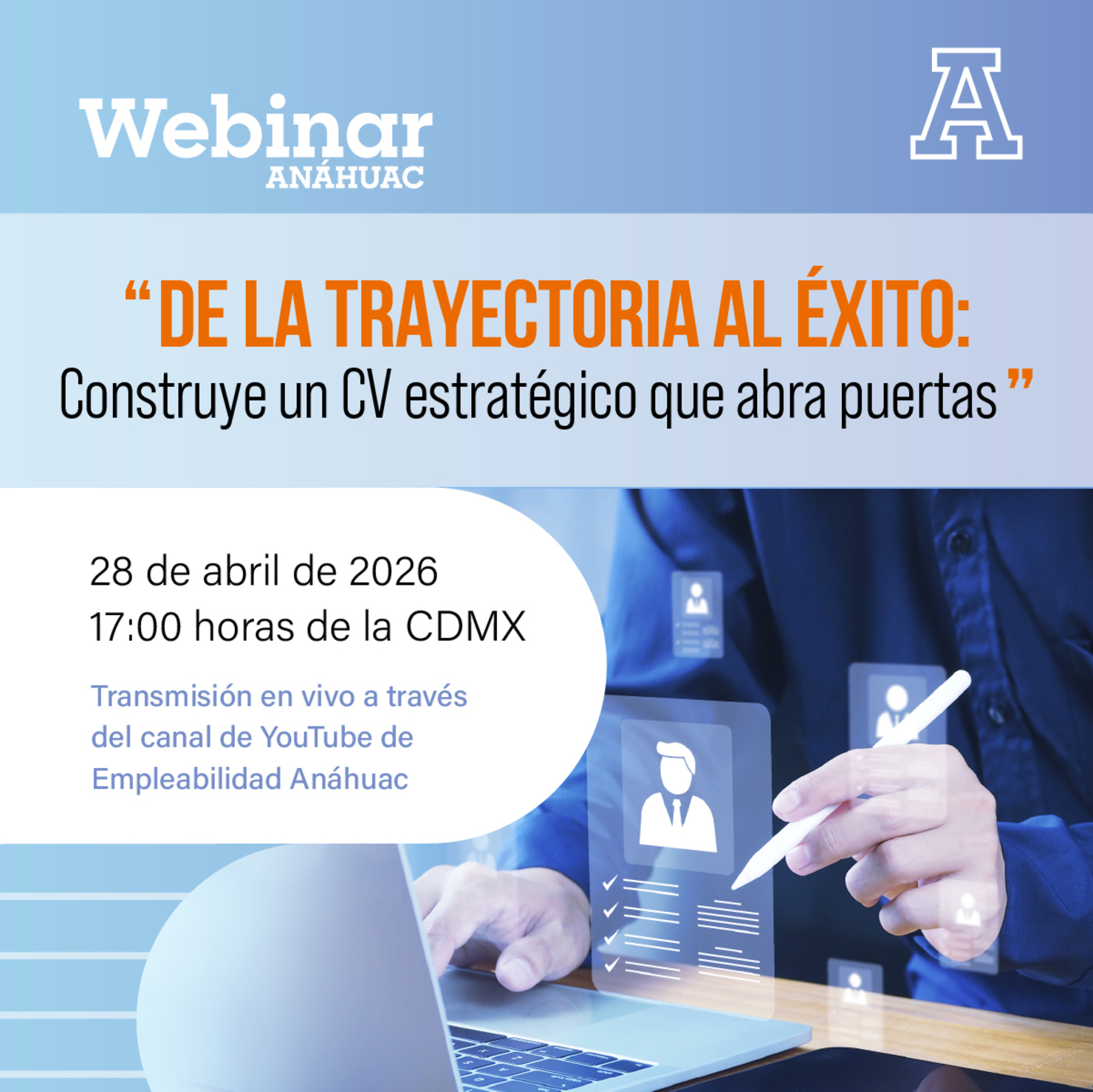 De la trayectoria al éxito: Construye un CV estratégico que abra puertas