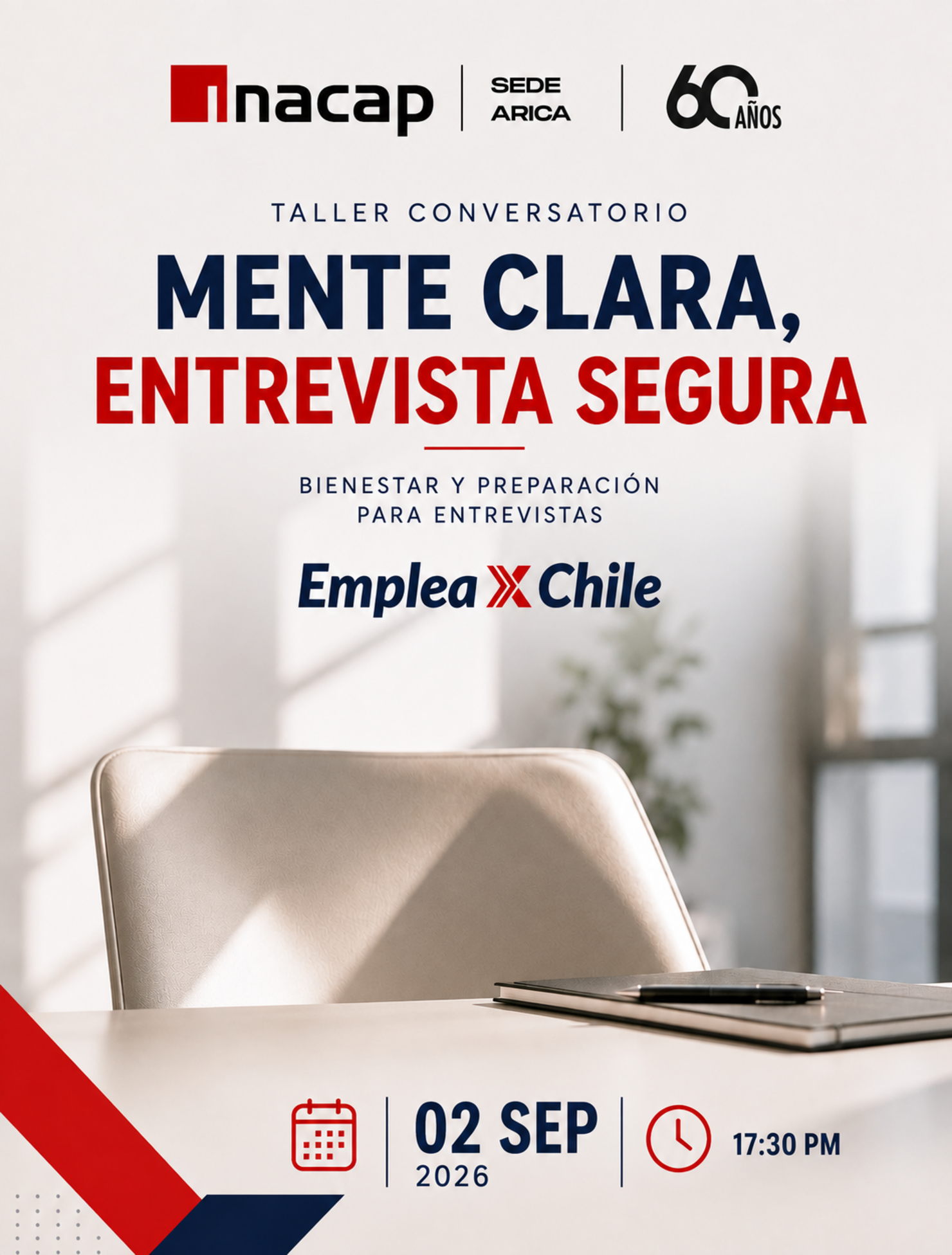 Taller Conversatorio: Mente Clara, Entrevista Segura