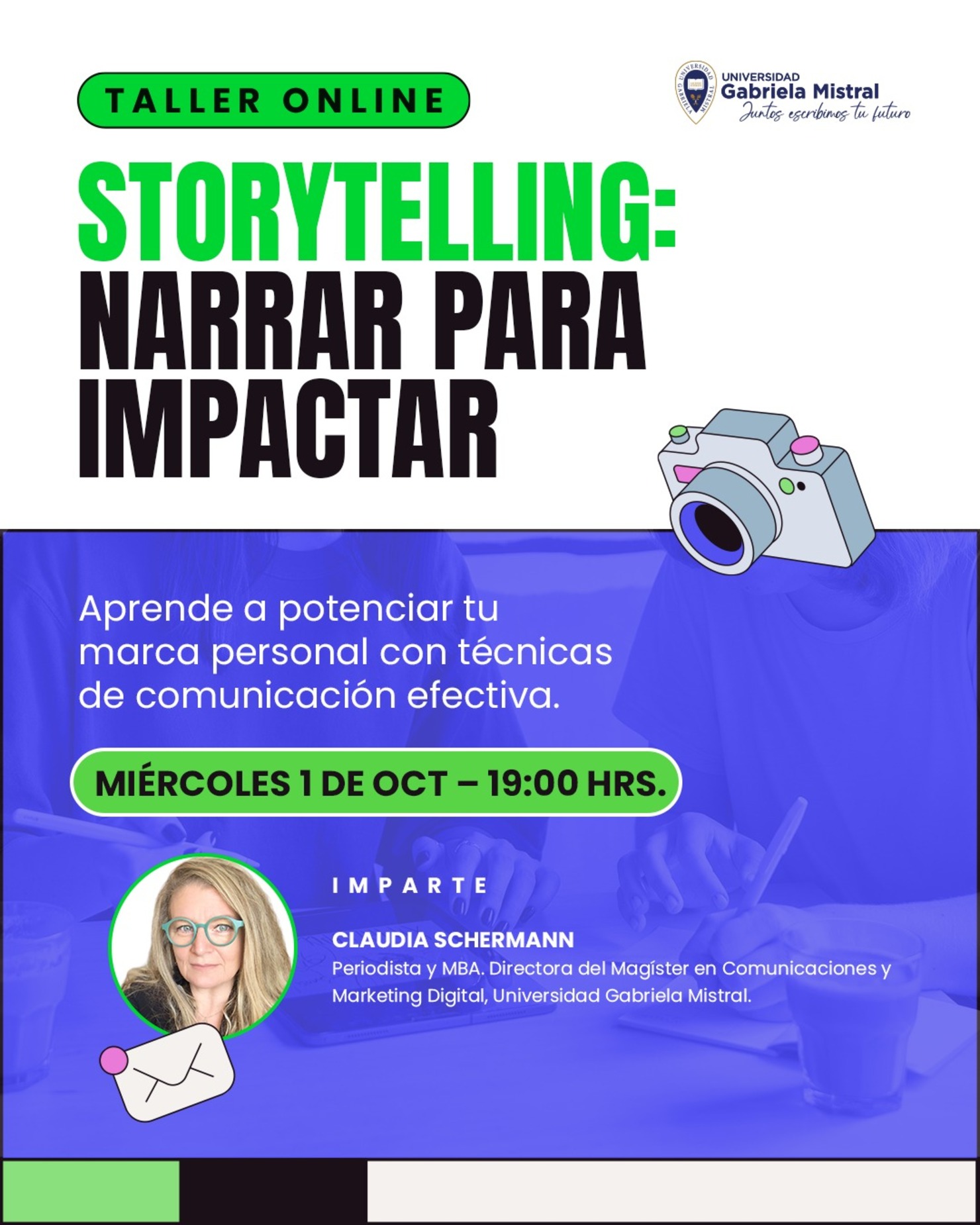 Taller de storytelling, el arte de contar historias