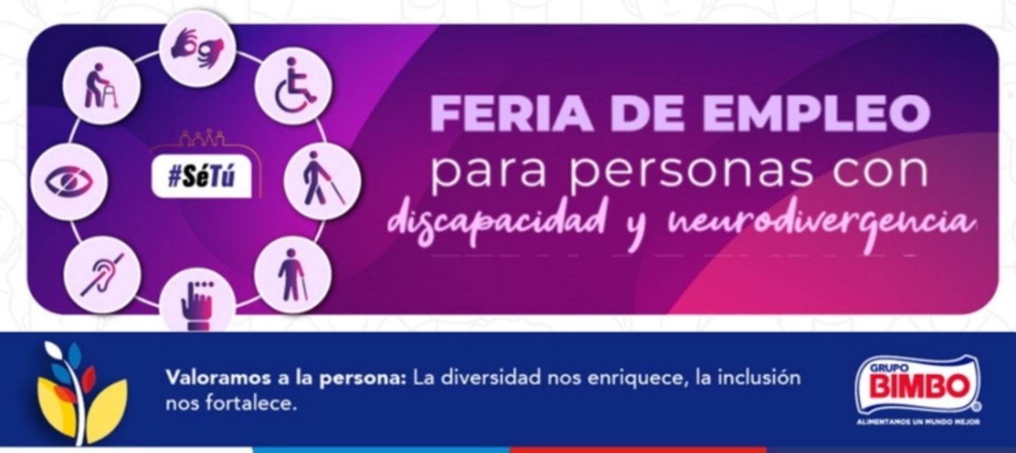 Feria de Empleo para personas con discapacidad y neurodivergencias