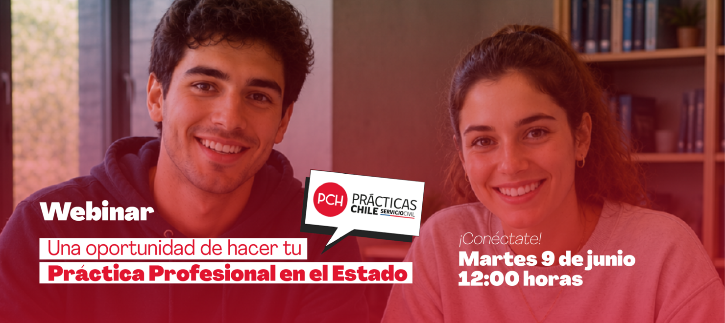 Webinar Prácticas Chile para estudiantes.
