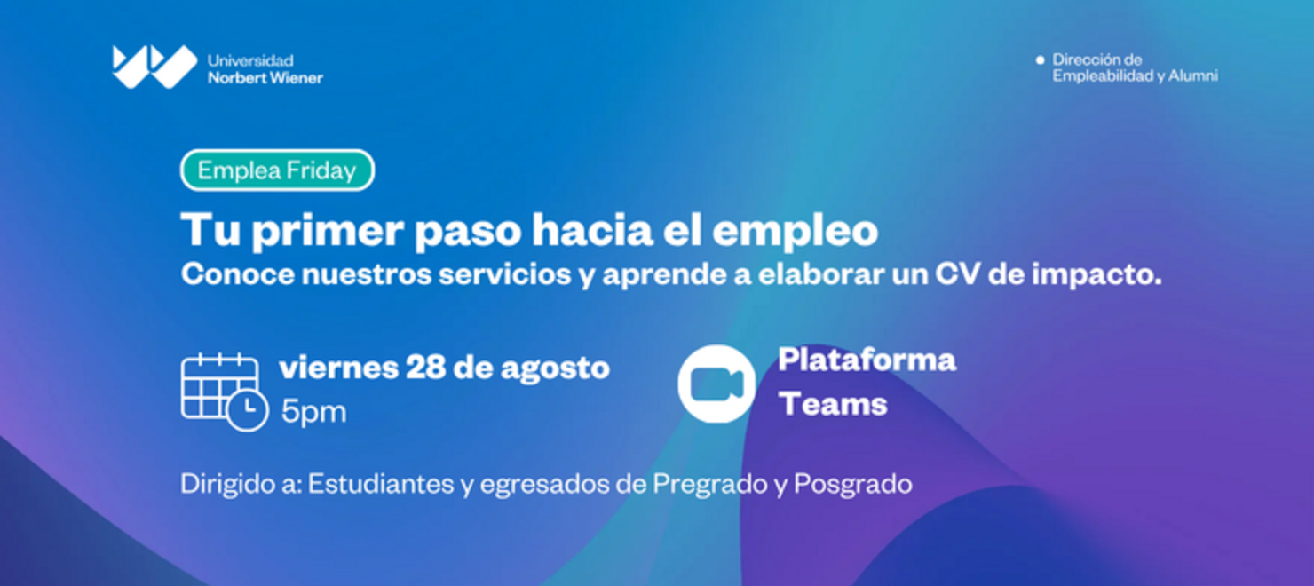 Emplea Friday: Tu primer paso hacia el empleo
