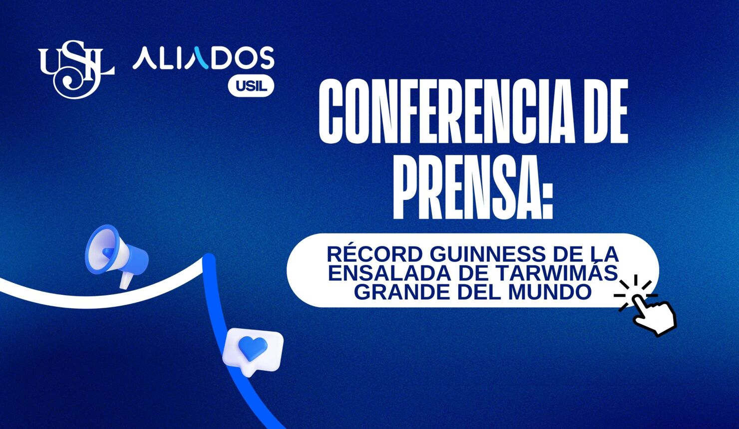 Conferencia de Prensa: Récord Guinness de la Ensalada de Tarwimás Grande del Mundo