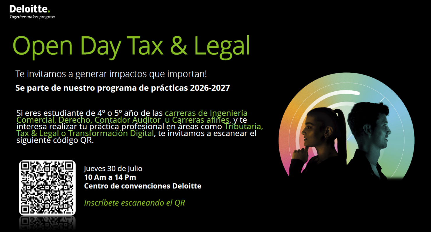 Open Day Tax & Legal 2026 (Practicas Profesionales)