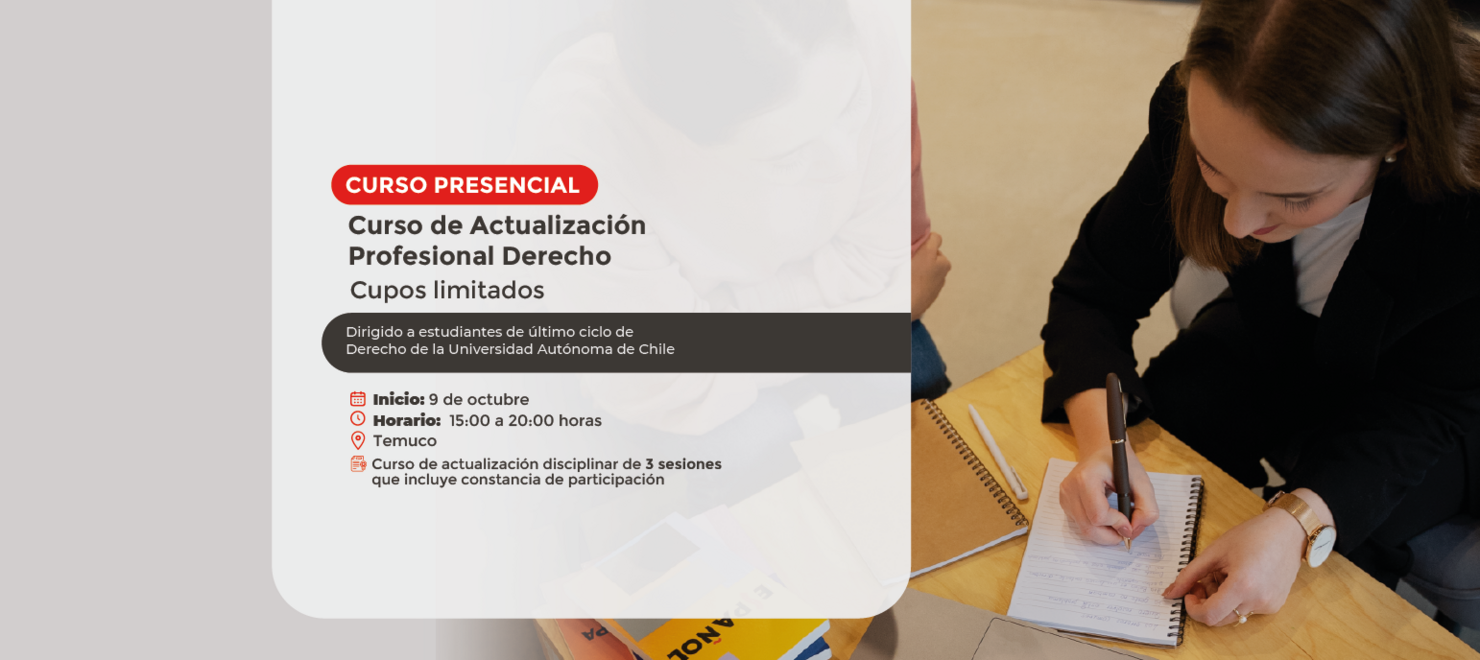 Curso de actualización profesional Derecho